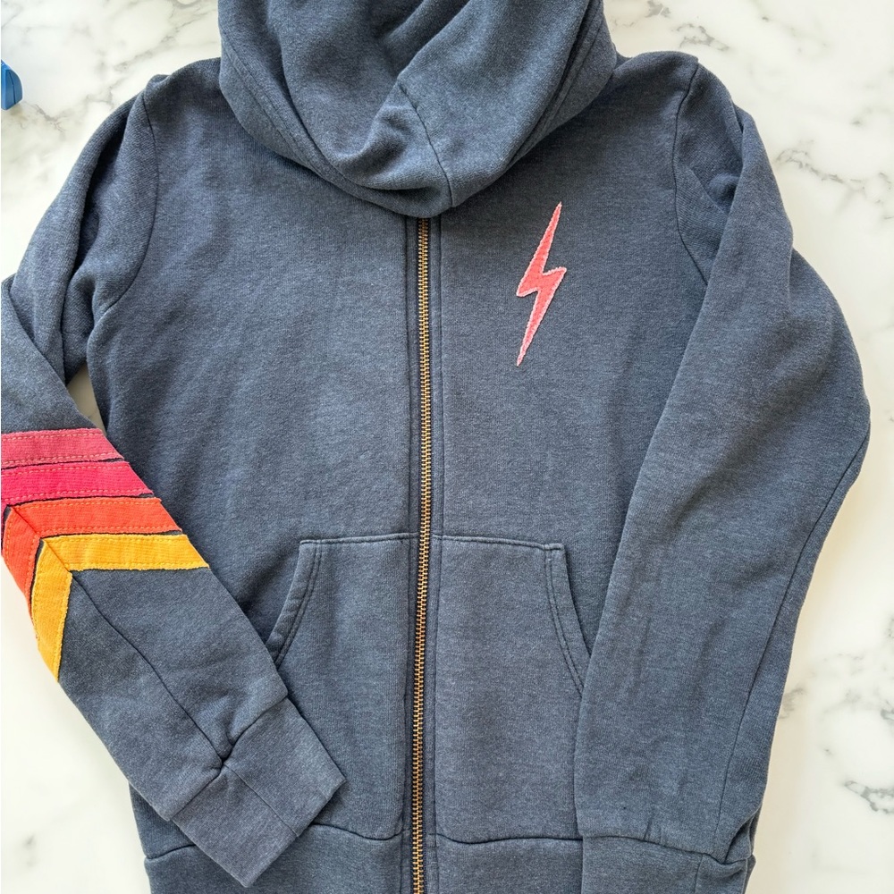 Aviator nation full zip sweatshirt